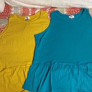 BUNDLE***Peplum Tank Topa